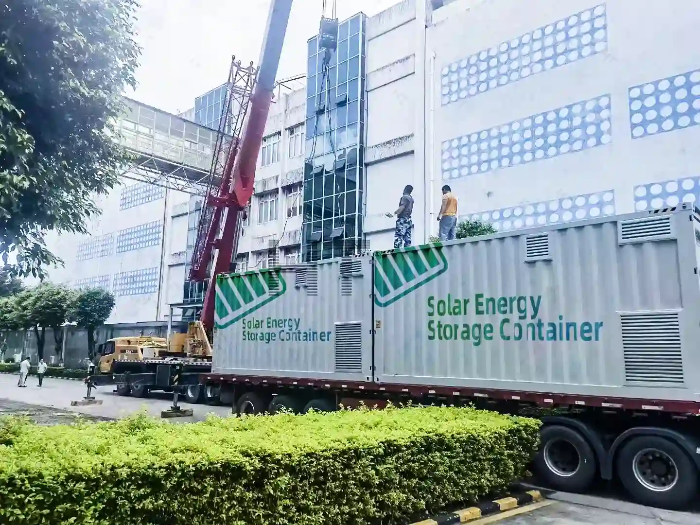 HT 5000 kwh ESS container delivery site